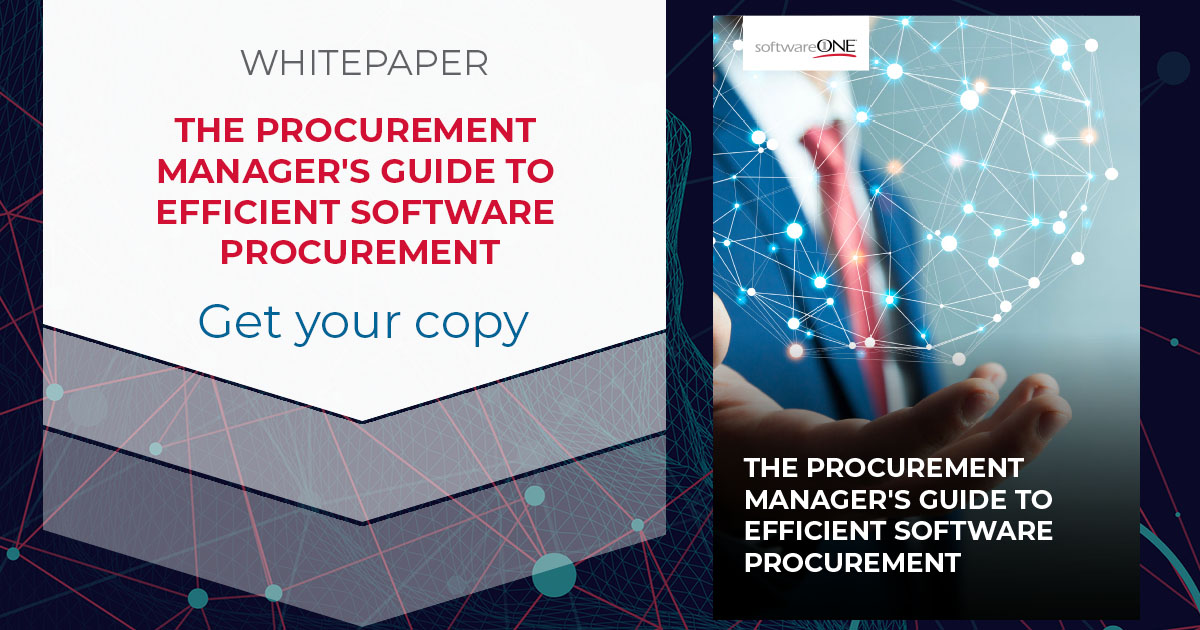 SoftwareOne's tweet photo. Dealing with a high volume of software transactions is not fun for #procurerment managers. Understand how to deal with the challenges of managing the software #DigitalSupplyChain. We’ve put together a handy whitepaper: https://t.co/13anTrmUAA

#ITAM #DSCGuide https://t.co/2w1wr5os3J