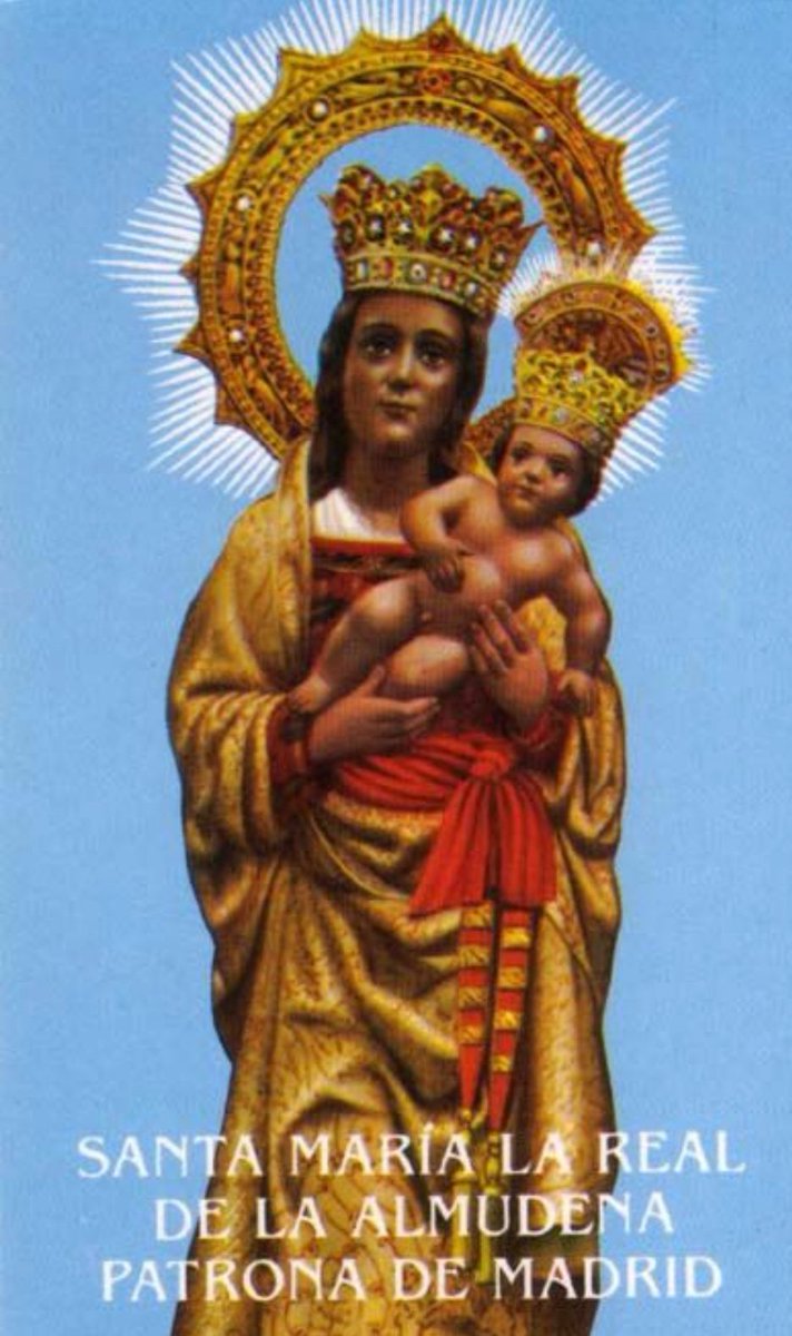Feliz día de la #Almudena patrona de los #madrileños 😊