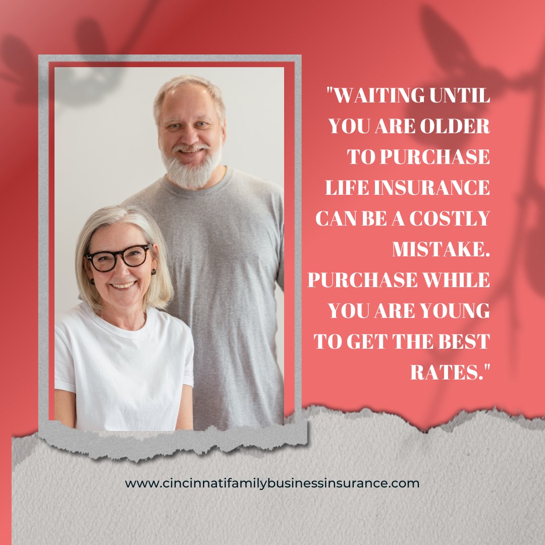 AmosInsurance's tweet image. Waiting until you are older to purchase life insurance can be a costly mistake. Purchase while you are young to get the best rates.

#lifeinsurance #lifeinsurancepolicy #lifeinsurancerates