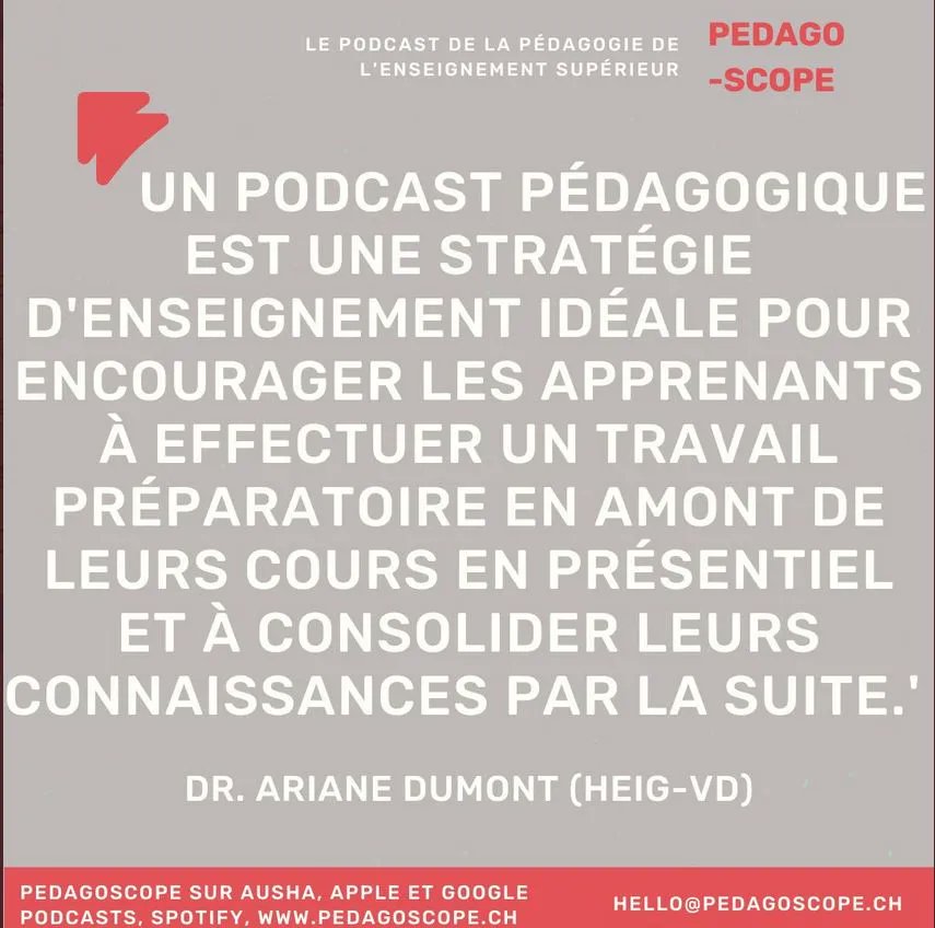 PedagoNUM's tweet photo. Je podcaste mon enseignement | Pédagoscope https://t.co/8w5MXct1X0

Vous voulez interagir directement avec @ArianeDumt, participez à l'Atelier de mardi !
Inscription ici : https://t.co/ihCnOUfQ9O

#Pedagoscope #AgilHybrid https://t.co/8rGAgtCn3C