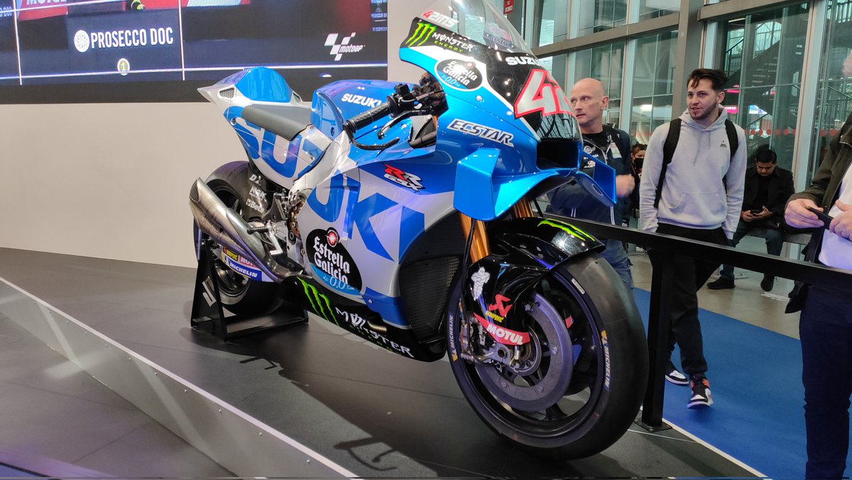 🥲

#Suzuki @suzukimotogp #EICMA