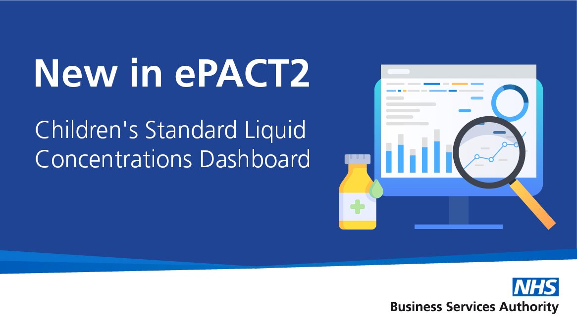 🆕 Our Children's Standard Liquid Concentrations Dashboard is now live, enabling Primary Care staff to determine the extent to which liquid medicines prescribed for children follow the nationally recommended concentrations for each drug.
