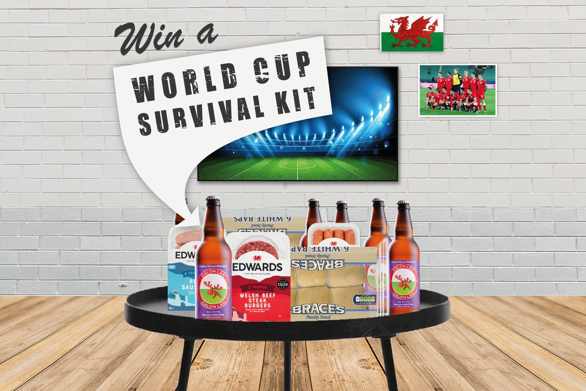 We've teamed up with our friends <a href="/WeAreEdwards/">Edwards, The Welsh Butcher</a> &amp; <a href="/BracesBakery/">Brace's Bakery</a> to create a World Cup Survival Kit #competition #giveaway of beers, bangers, burgers &amp; buns
🍔For your chance to win like and retweet this post!
Competition closes at Noon on Nov 15 '22
TsCs: purplemoose.co.uk/pages/world-cu…