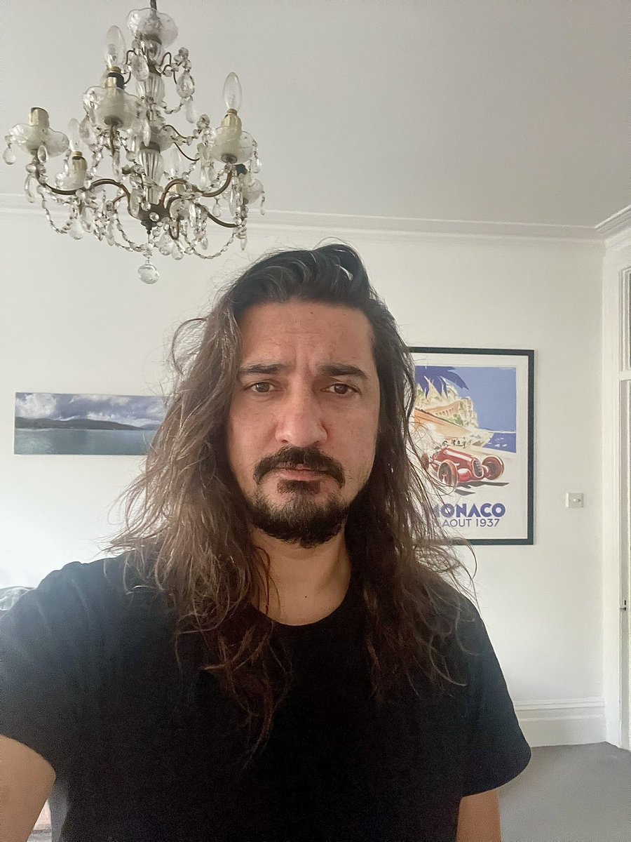 I love my long hair. It’s slowly grown on me.