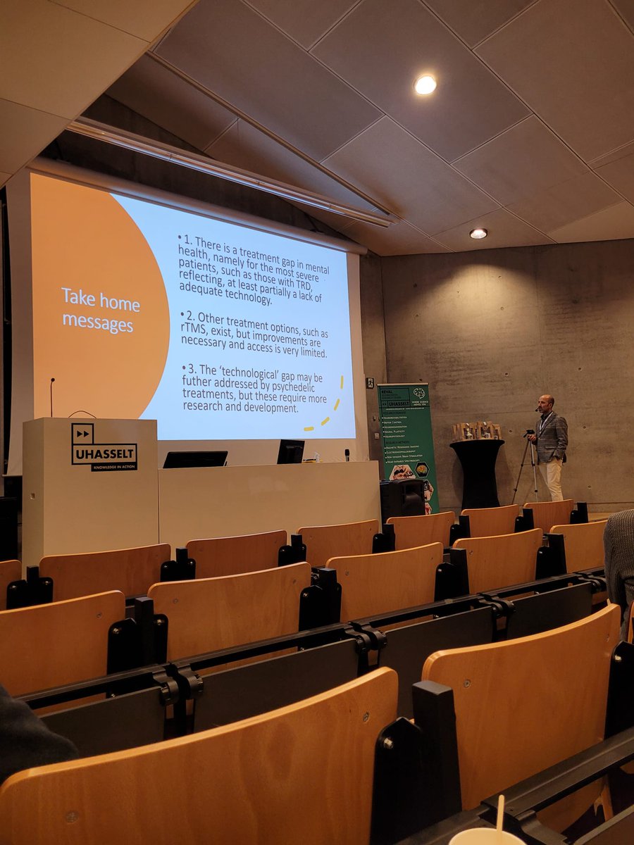 Stichting Hersenstimulatie (@hersenstim) on Twitter photo Thank you to our keynote speaker Prof. Albino Oliveira-Maia for your fascinating talk introducing rTMS as a fast-acting, durable, and overall hugely promising treatment option for major depressive disorder! <a href="/albinojorgemai/">Albino J. Oliveira Maia</a> <a href="/ChampalimaudF/">ChampalimaudF</a> #MDD #repetitiveTMS #BeNeSymposium Thank you to our keynote speaker Prof. Albino Oliveira-Maia for your fascinating talk introducing rTMS as a fast-acting, durable, and overall hugely promising treatment option for major depressive disorder! <a href="/albinojorgemai/">Albino J. Oliveira Maia</a> <a href="/ChampalimaudF/">ChampalimaudF</a> #MDD #repetitiveTMS #BeNeSymposium