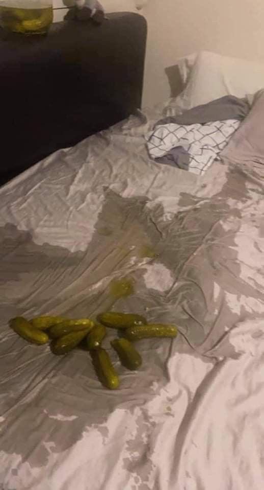 oh hell nah man i spilled my pickles