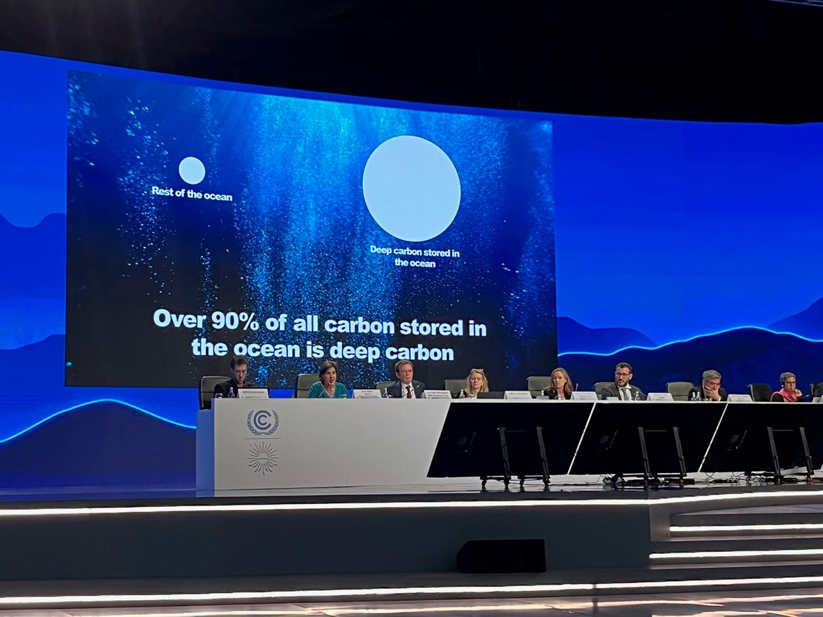 #COP27 #EarthInfoDay @anyawaite: most carbon observations are land or atmosphere, but the ocean stores 80% of the Earth's total carbon, of which over 90% is in the deep. #OceanObs are a vital part of an integrated Global Climate Observing System <a href="/gcos_un/">GCOS Climate</a>