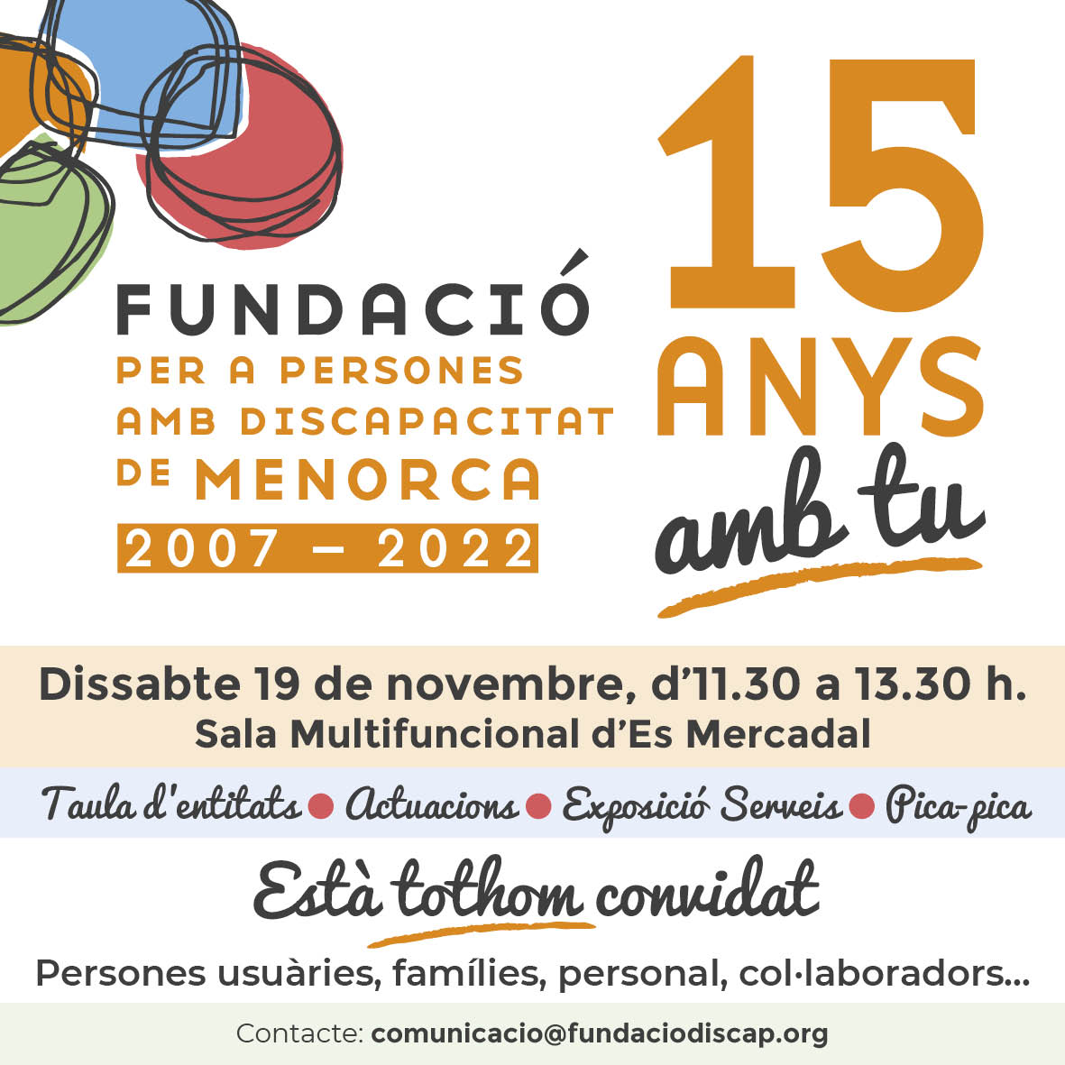 FUNDACIÓ PER PERSONES AMB DISCAPACITAT DE MENORCA tweet media