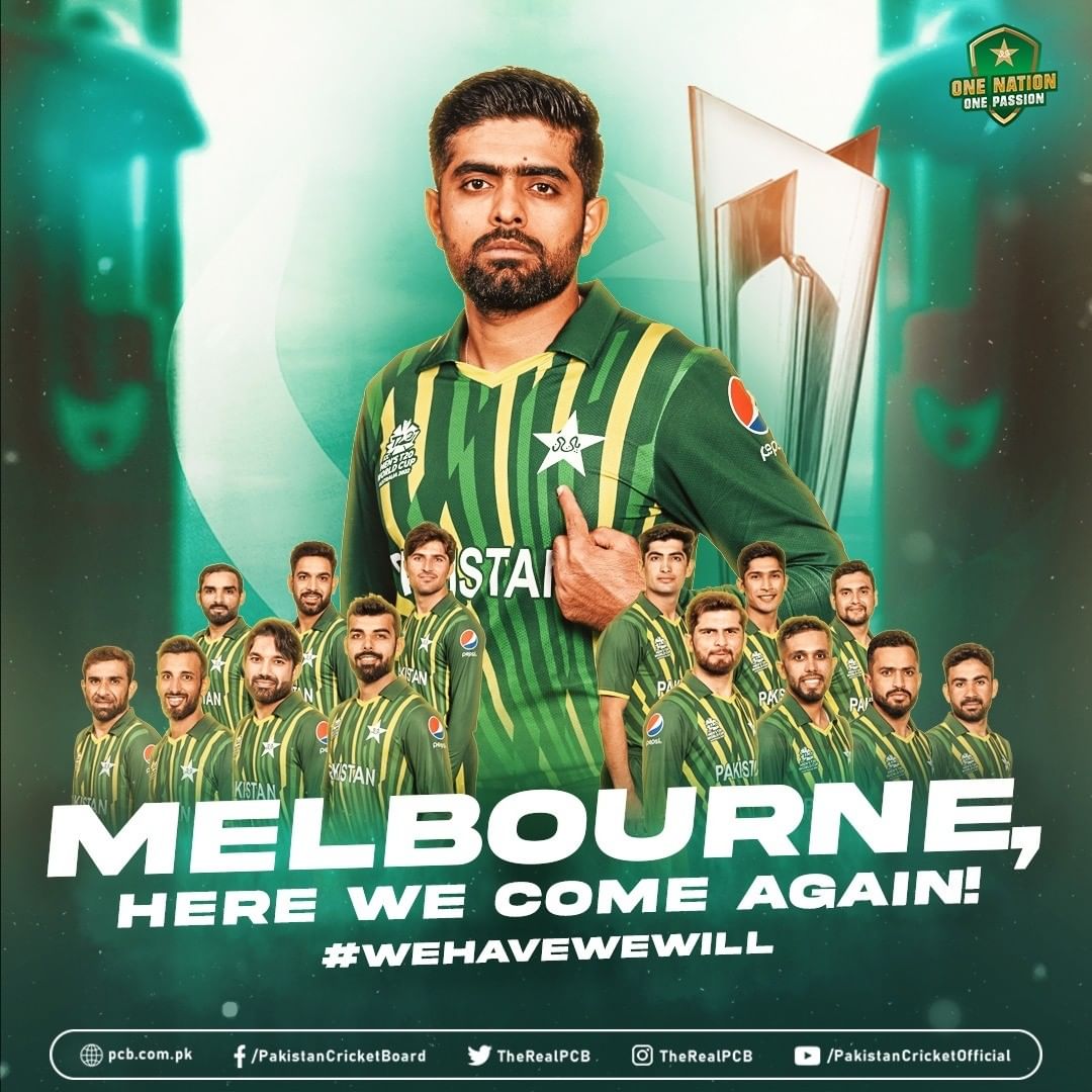 Ilykhan89's tweet photo. #PakistanvsNewzealand
#SemiFinal #T20WorldCup2022
Pakistan sailed into the T20 World Cup final with a comfortable seven-wicket win over New Zealand at the SCG
#T20I #T20WorldCup #SemiFinal
#PAKvsNZ #MenInGreen 🇵🇰💚😍 https://t.co/9nIZTBp4kY