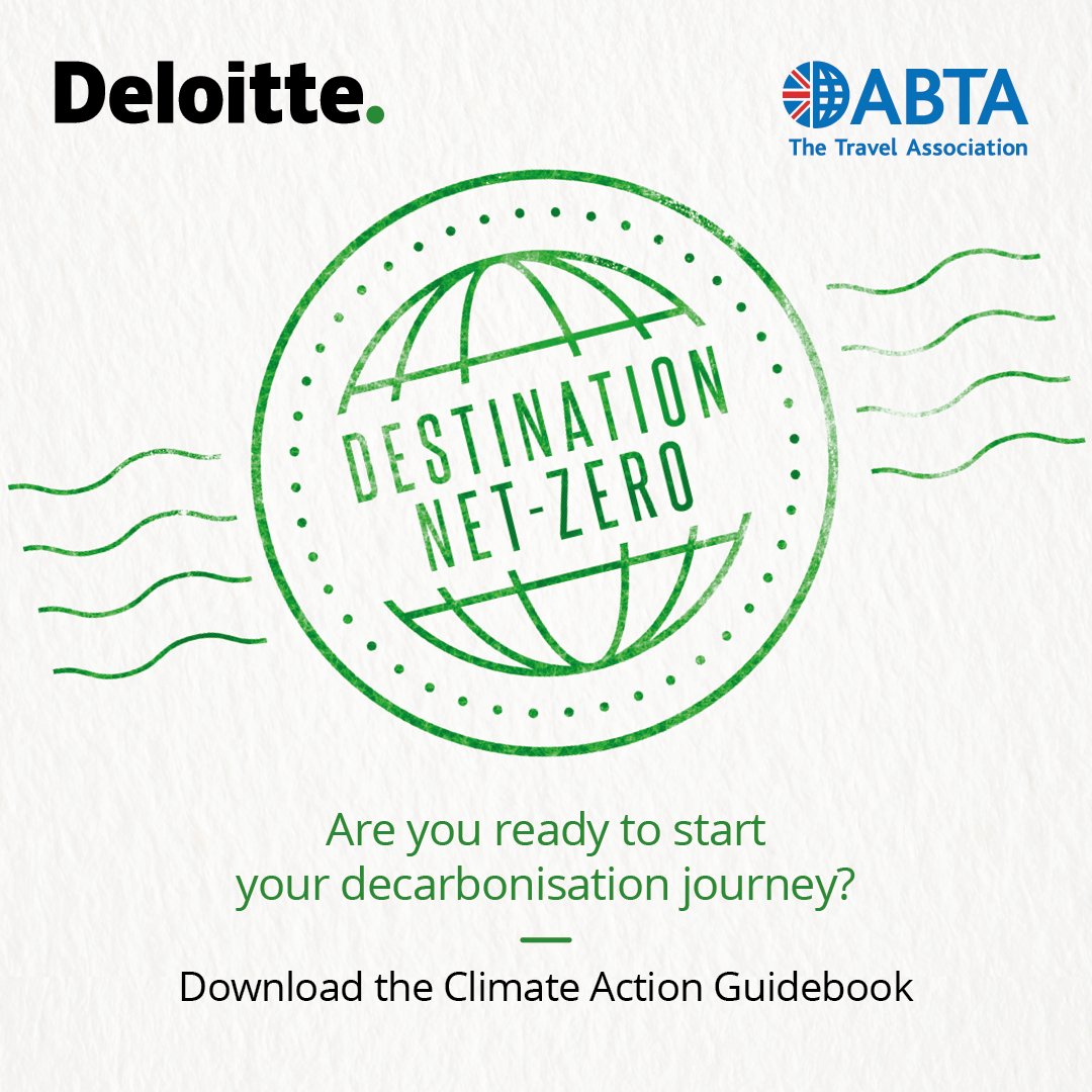 a_j_pritchard's tweet photo. Are you a leader at @WTM_London? Download the Climate Action Guidebook developed in collaboration between @DeloitteUK and @ABTAtravel. The definitive guide to decarbonisation for leaders in tourism and travel. https://t.co/7wmlU4bpgF. #DeloitteDestinationNetZero #WTMLDN https://t.co/PboPqmYgNs