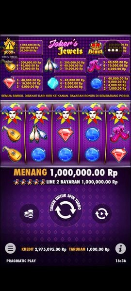 ElsatyaLuna's tweet photo. mantap jiwa lumayan gacor nya nih main di Joker Jewels
*Nama Situs*👉🏻 *𝐈 𝐍 𝐃 𝐎 𝐇 𝐎 𝐊 𝐈 𝟒 𝐃 !*
Link Resmi 👉🏻 https://t.co/TEOZFX6Mb2
#jackpot
#infogacor
#slotonline
#polamaxwin
#bocoranslot
#polasensasional
#slotgacor 
#slothariini
#indohoki4d https://t.co/vZhD7pcexD