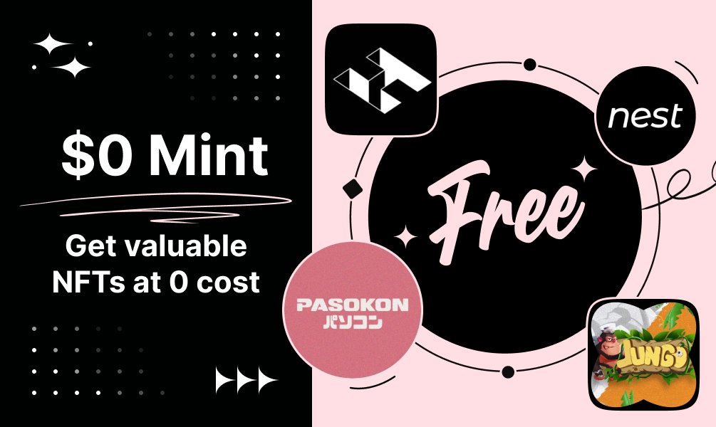 Bitget Wallet 🩵 (@bitgetwallet) on Twitter photo 🔥#BitKeep & <a href="/NEST_Protocol/">NEST Protocol</a> #Giveaway🔥
🎁 Reward: 100 #CyberInk #NFT WL
⏰ Time: Nov 9, 17:00 to Nov 10, 24:00 (UTC+8)
👉Click the link to participate: nft.bitkeep.com/en/freeMint?so… 🔥#BitKeep & <a href="/NEST_Protocol/">NEST Protocol</a> #Giveaway🔥
🎁 Reward: 100 #CyberInk #NFT WL
⏰ Time: Nov 9, 17:00 to Nov 10, 24:00 (UTC+8)
👉Click the link to participate: nft.bitkeep.com/en/freeMint?so…