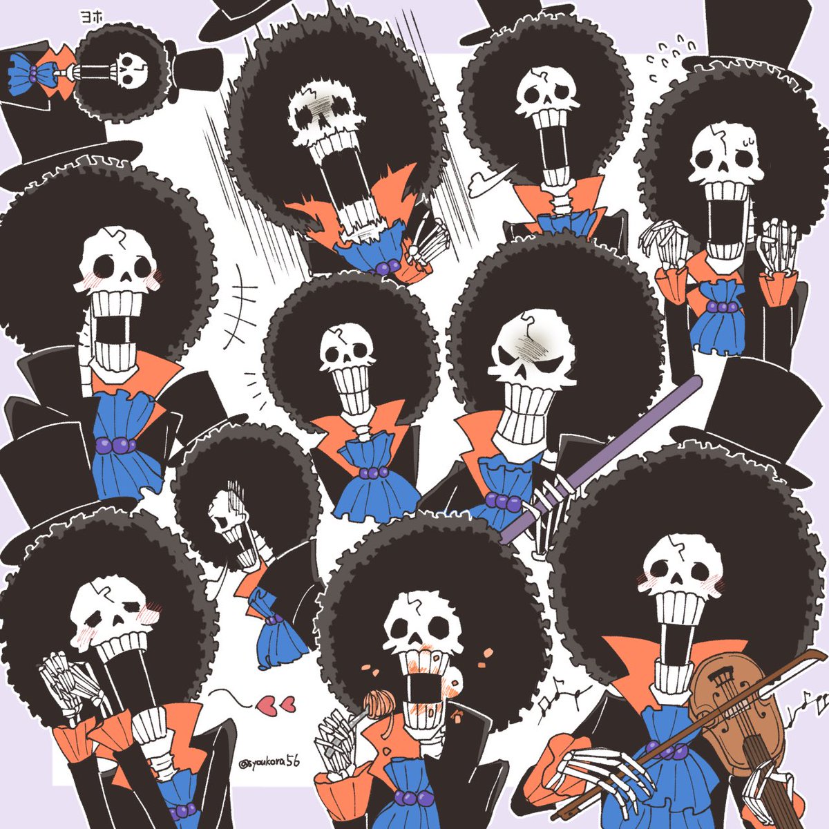 送料込/ワンピベリーマッチダブルCPブルック ストロングワールド