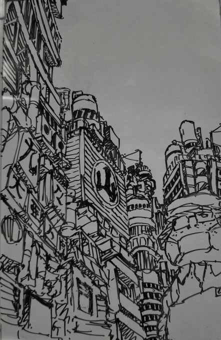 「city ruins」 illustration images(Latest)