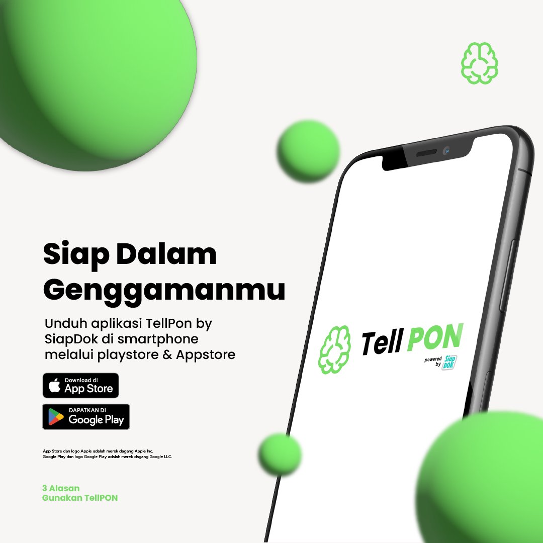 rsponjakarta's tweet photo. Nah, sekarang #sobatotak tahu kan kenapa harus download aplikasi TellPON?
#TellPON #SobatOtak #DownloadTellPON https://t.co/Qtms7cyU02