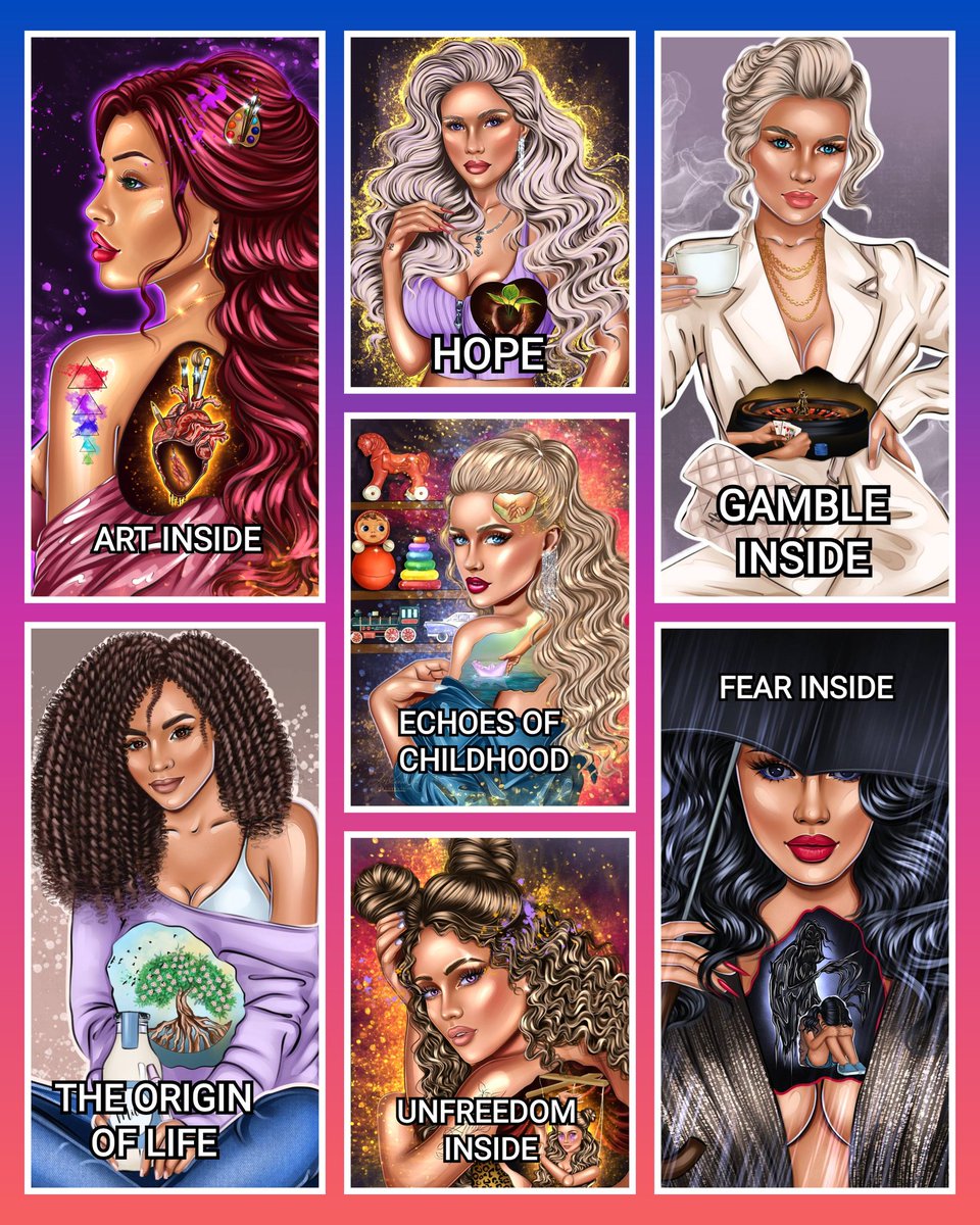 UNSOLD ITEMS OF "INSIDE ME" collection 
14/15 minted
1 is in process
0.05 $eth-0.07 $eth 

opensea.io/collection/ins…
#ZilovaartNFT #OpenSeaNFT #EthereumNFT