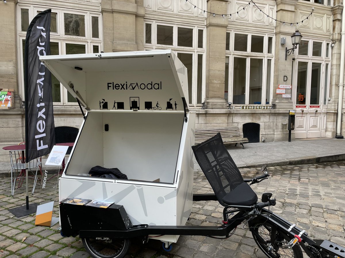 Création de la Fédération professionnelle de cyclologistique. Des vélos-cargo pour organiser la livraison des commerces, restaurants, artisans, particuliers dans les villes.
