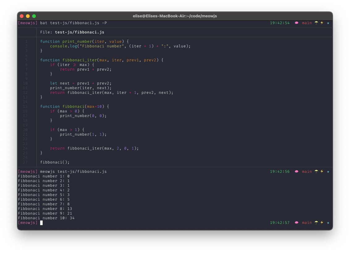 EliseZeroTwo's tweet photo. I've been working on an EMCAscript parser -> AST builder -> Interpreter in Rust for the last 9 days to distract myself from the emptiness. 8.8k lines of Rust later and I can (correctly) execute a recursive Fibbonaci sequence script!

https://t.co/j46UMBvlow https://t.co/uRCCxZnpka