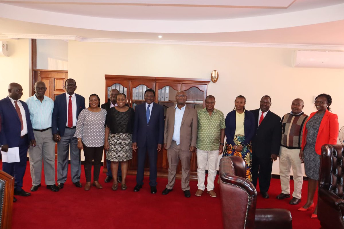 James Orengo on Twitter "Consultative meeting with representatives from World Bank & State