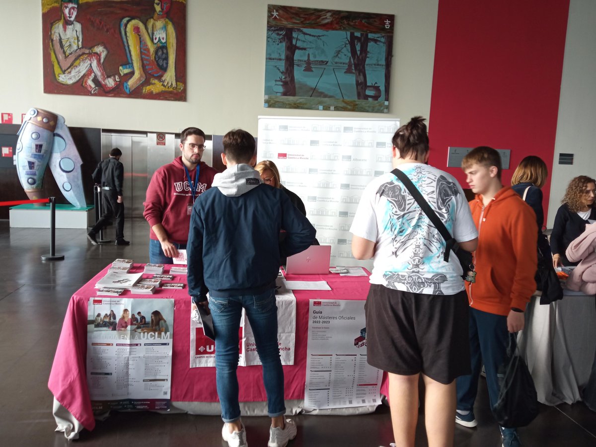 La <a href="/uclm_es/">Universidad de Castilla-La Mancha</a> participa en feria University Day en Palacio de Congresos de Albacete. Si estás por aquí, acercáte y conoce toda nuestra oferta académica y de servicios. ¡Te esperamos!