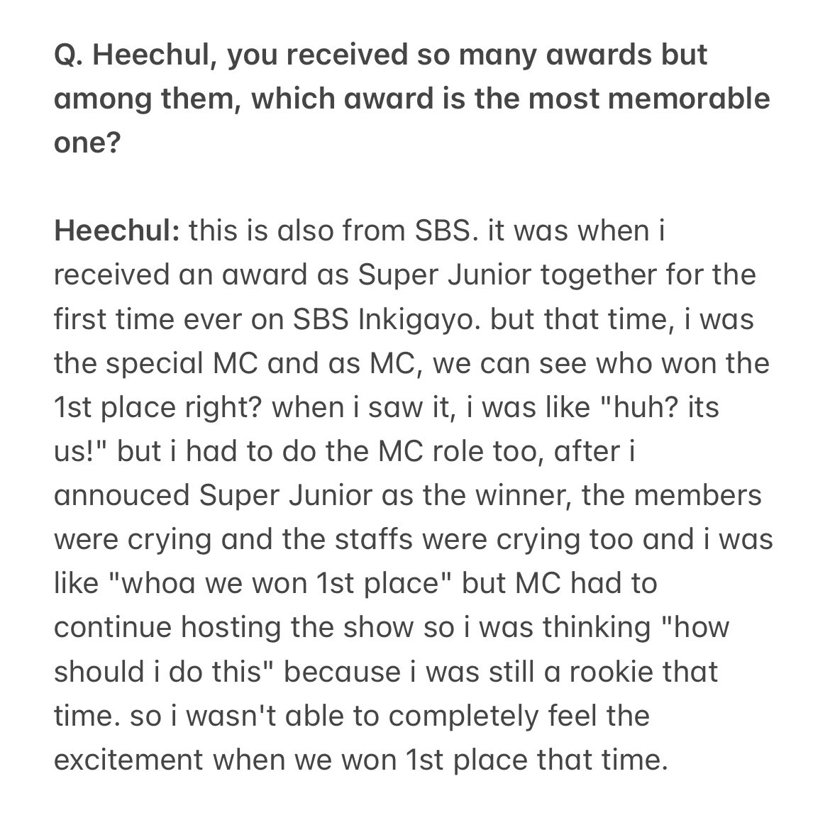 elfarahwer's tweet photo. 221109 SBS Love FM with #Heechul

Heechul talking about his most memorable award: Super Junior's 1st award 😭💙

#김희철 #희철 #슈퍼주니어 #SuperJunior https://t.co/jc4b524Lfq