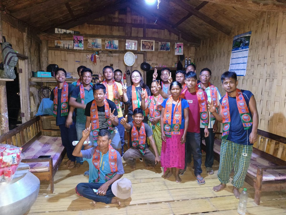 BJP Mizoram tweet media