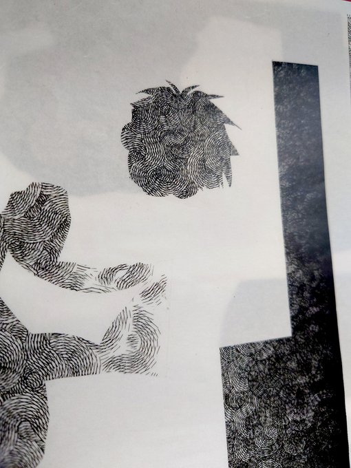 「greyscale silhouette」 illustration images(Latest)｜3pages