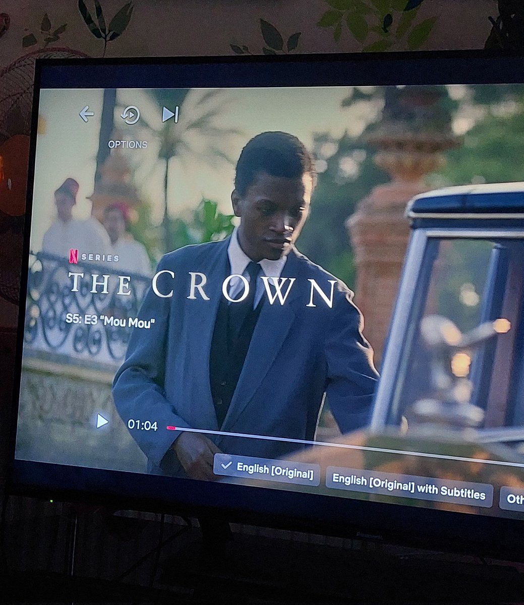 JoshuaKekana's tweet photo. Proud to say you can see me in the new season of #TheCrown RIGHT NOW https://t.co/xnU2WUXC8G