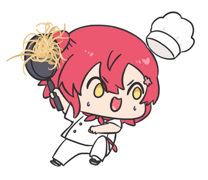 「chef hair ornament」 illustration images(Latest)