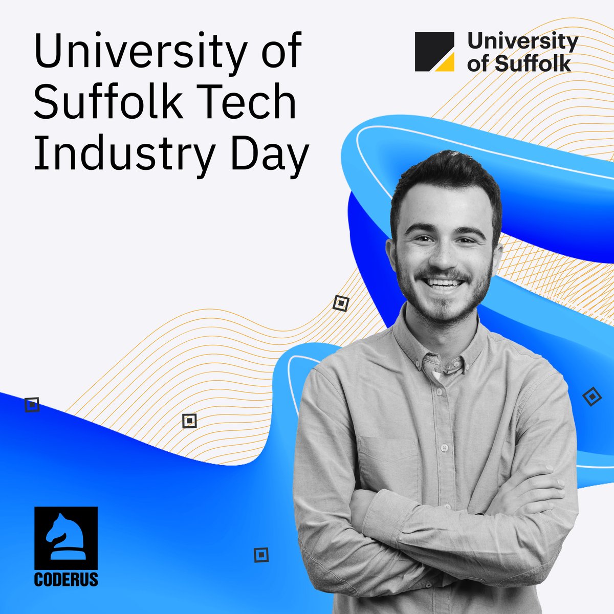 Coderus (@coderus) on Twitter photo We're delighted to be sponsoring <a href="/UniofSuffolk/">University of Suffolk</a> Tech Industry Day today!
Join us at the university for some fantastic opportunities to meet and chat with local industry experts about technology and careers in tech, along with talks from leaders in the computing sector! We're delighted to be sponsoring <a href="/UniofSuffolk/">University of Suffolk</a> Tech Industry Day today!
Join us at the university for some fantastic opportunities to meet and chat with local industry experts about technology and careers in tech, along with talks from leaders in the computing sector!
