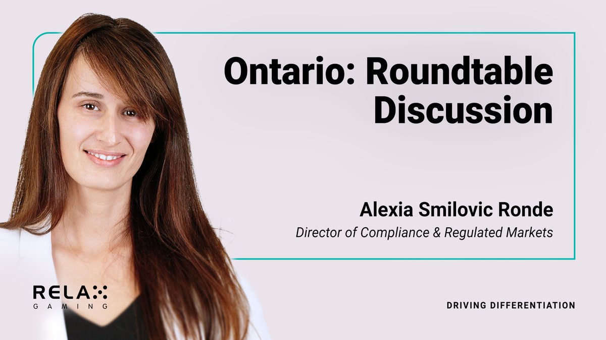&#128227; Breaking News &#128227;
 
Our Director of Compliance and Regulated Markets, Alexia Smilovic Ronde, spoke to @GamingAmericas about the recently-regulated #Ontario market.
 
&#127464;&#127462; Read the insights of industry experts here: 
 
