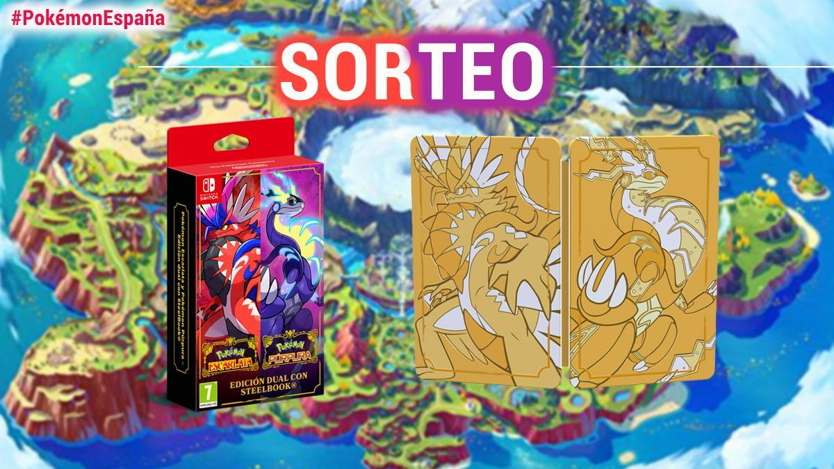 🔴 ¡SORTEO EXPRESS! 🔴

¿Preparado para una nueva aventura? Puedes ganar una edición dual de Pokémon Escarlata y Púrpura. ¡Participa!

✅ RT
✅ Menciona a un amigo con el que te gustaría explorar Paldea
✅ Utiliza #PokémonEspaña

📍 Sólo válido para España
🕛 Hasta las 23:59h