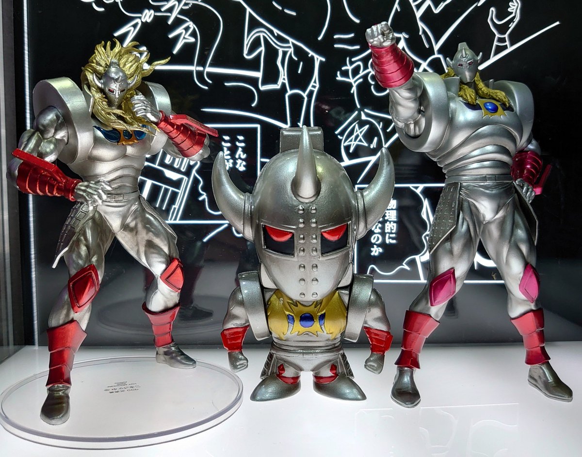 UDF×CCP 悪魔将軍＆シルバーマン✨ 色々並べてみました🤩 #キン肉マン