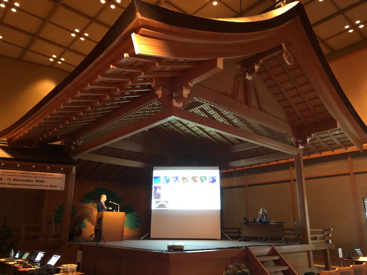 First time in my life invited talk in such an amazing place. #icono13 #icope2022, IRAKA Forum, Nara.