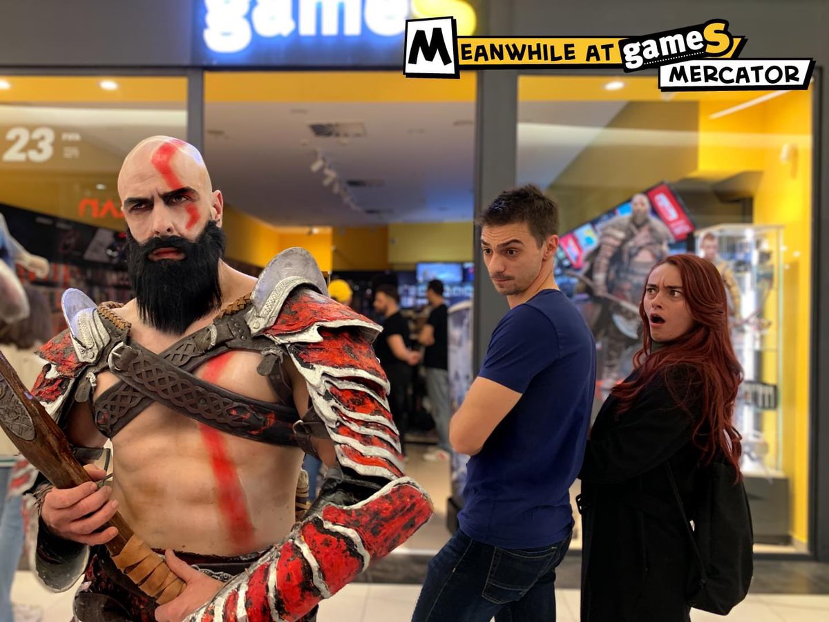 Gamesdoo's tweet photo. #MeanwhileAtGameS: God of War Ragnarök žurka
Neko je sinoć iz GameS radnje u Mercator centar otišao sa Jötnar izdanjem igre, neko sa Ragnarök DualSense gamepadom, a neko sa - željom?
Hvala @BadgerlockC i @playstation Srbija.
#GodOfWar #GodOfWarRagnarök #GOW #GOWRagnarök https://t.co/UkT6kBHtfb
