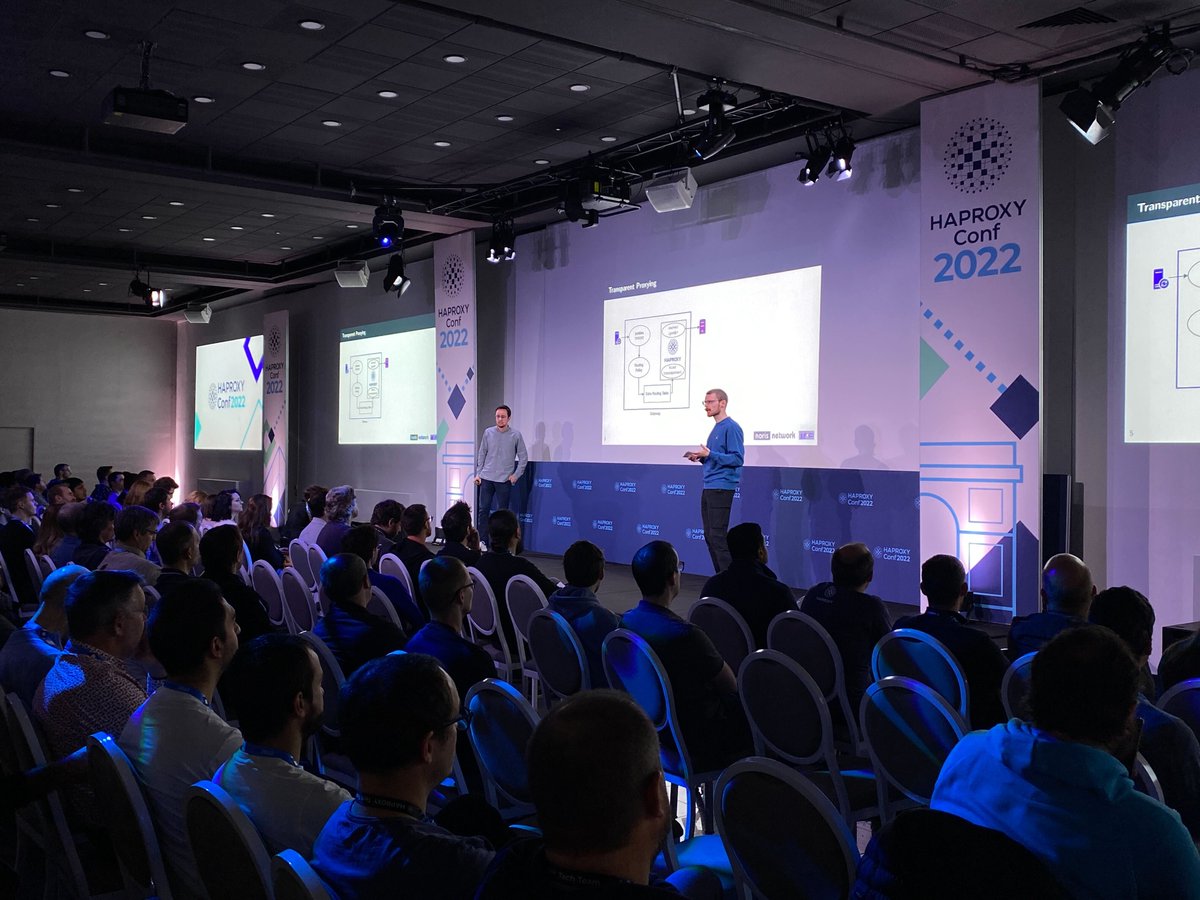 HAProxy's tweet image. One of the biggest attack/defense CTF competitions in the cybersecurity community, FAUST used HAProxy to eliminate cheating and ensure fair competition. HAProxys’ ability to inspect and modify HTTP traffic plays a vital role in preventing TCP and HTTP fingerprinting.
@F30