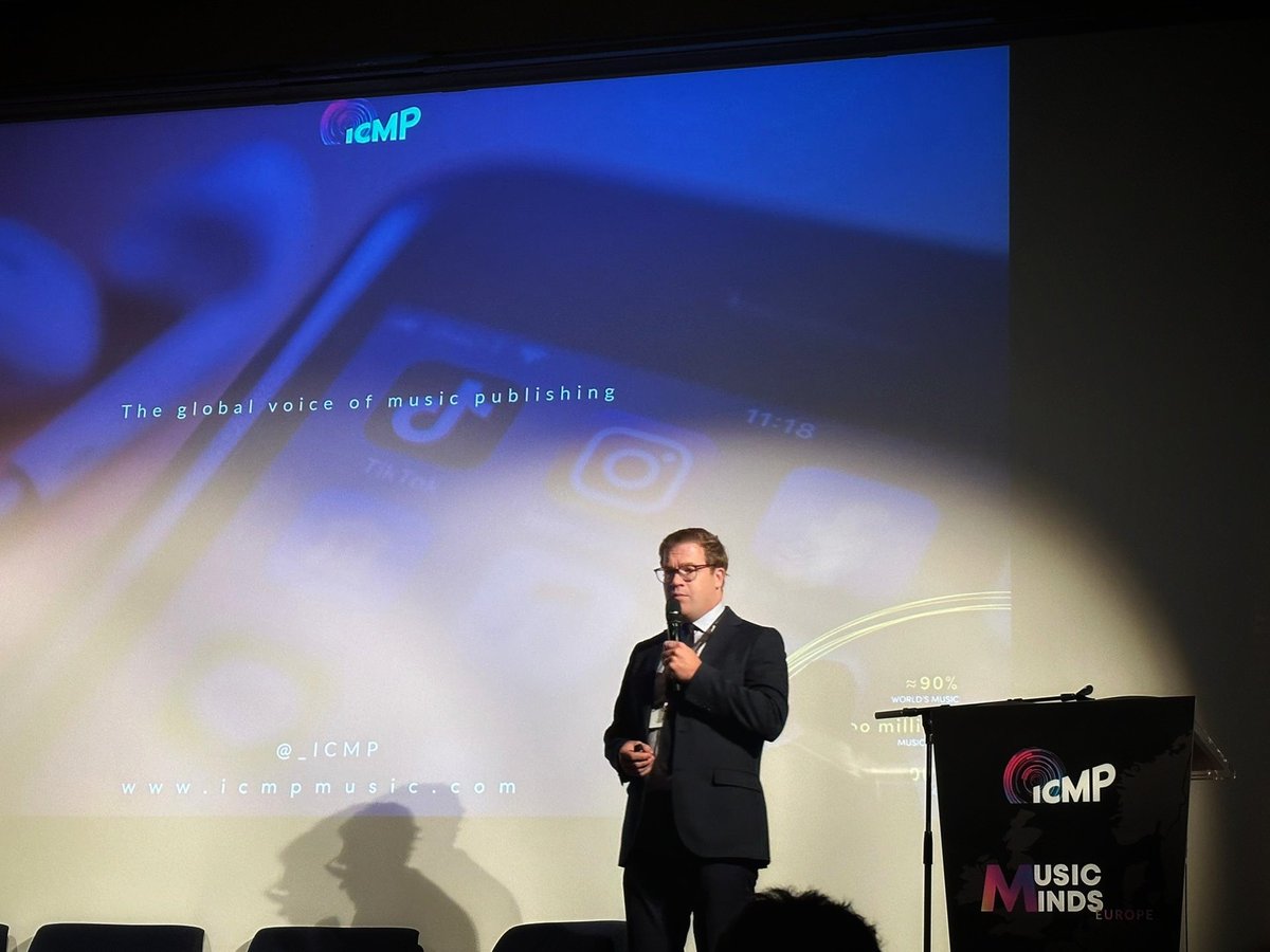 ICMP Director General John Phelan updates on our work worldwide to "optimise the business and legal environment for music", with a special focus on digital &amp; streaming.

#ICMP #MusicMinds #Paris
🌏🎶