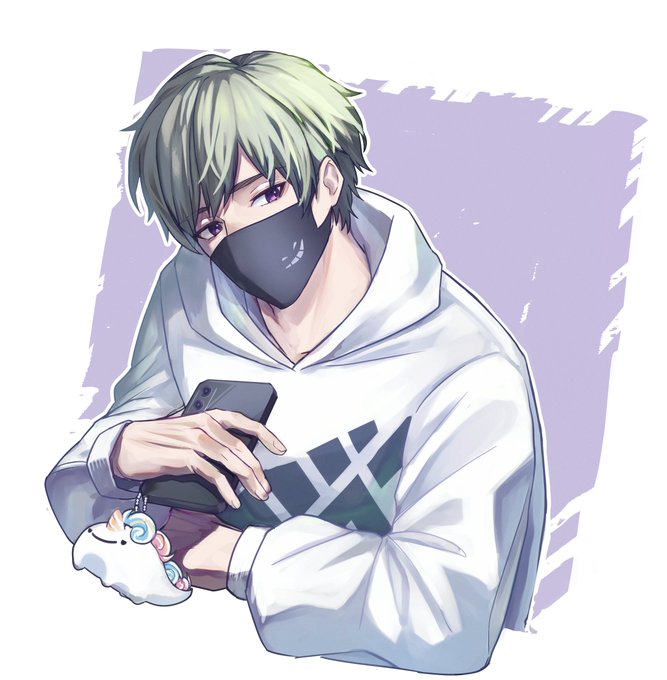 前に描いてたもちくん 