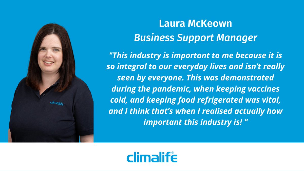 Climalife_UK's tweet photo. Recently we asked the Climalife team "Why is this industry important to you?"

Find out below what are very own Business Support Manager, Laura McKeown has said...

#Climalife #Team https://t.co/doAz5ee5mf