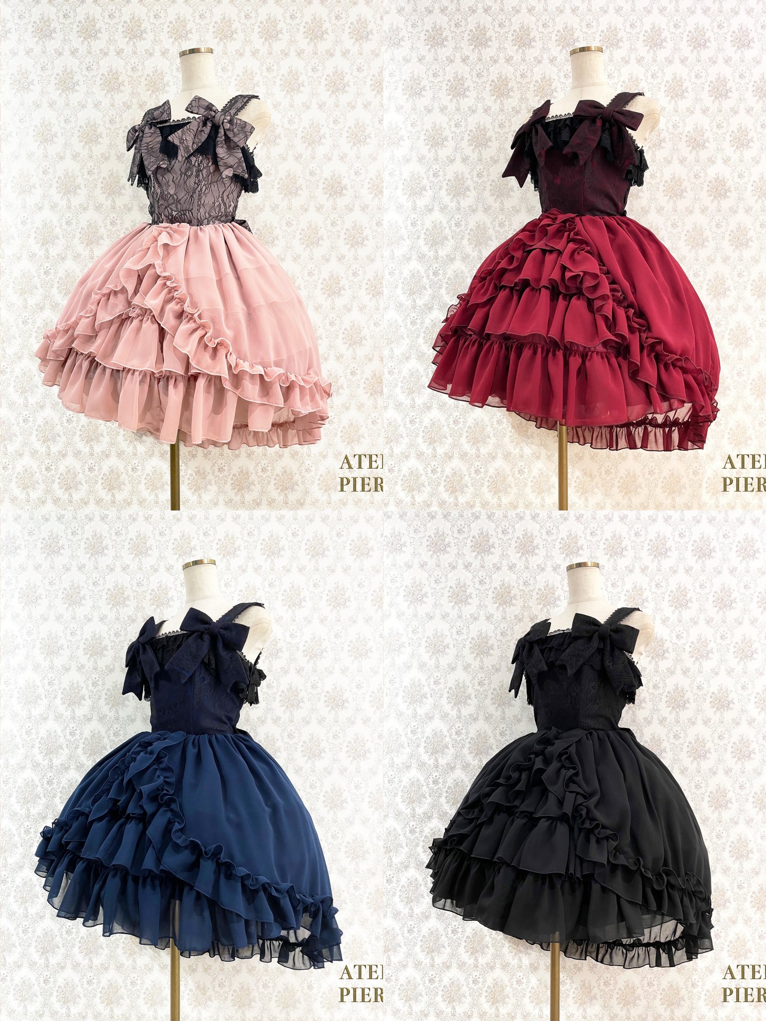 Blooming Rose Fishtail JSK by Atelier Pierrot
