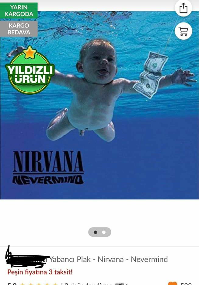 erdemcapar's tweet photo. Trendyol'da Nevermind plağında soru ve cevap :) https://t.co/FIVMGBRJfm