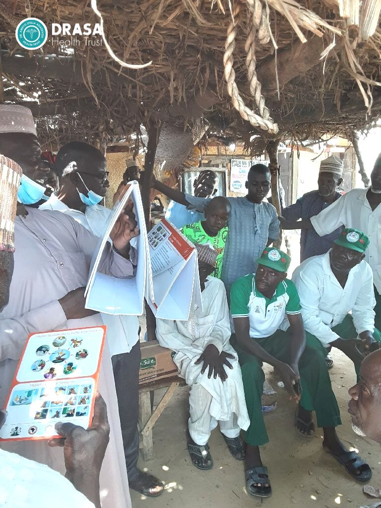 drasatrust's tweet photo. One thing about infectious diseases: they do not hesitate to "meet" people where they are.

That's why we #HumansOfDRASA make every effort to sensitize high-risk communities like those who live around our borders on the best ways to identify and stop the spread of these diseases. https://t.co/u0P2VP22g8