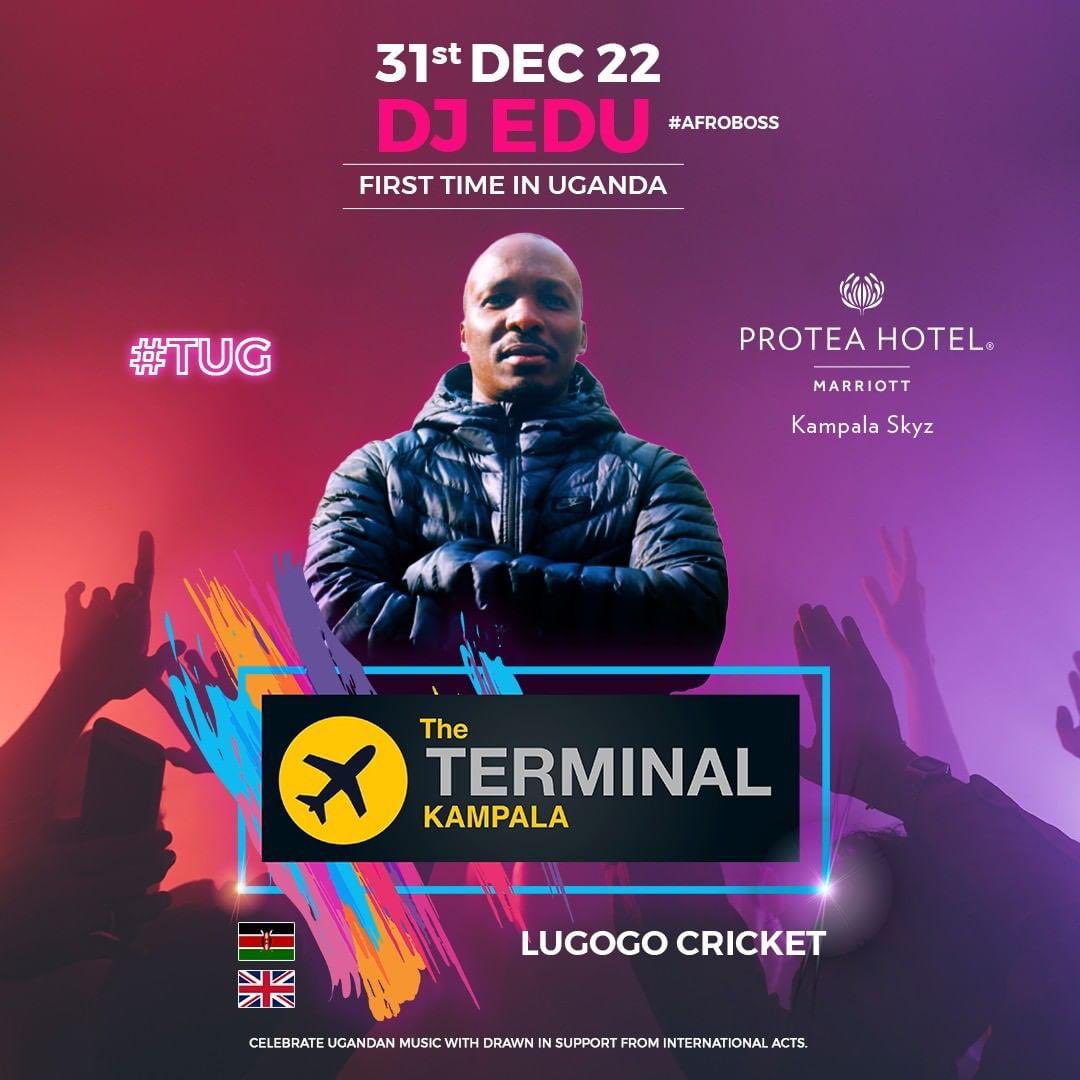 AkampuliraBen's tweet photo. Don’t dare miss the one and only DJ EDU in the mix with the hottest underground sounds out of Africa at the #TerminalWeekendFestival on 31st Dec..

Simply secure your tickets here https://t.co/Tt38MNA1av and come be part of us in Lugogo cricket oval  #TUG https://t.co/SVj3waHxFk