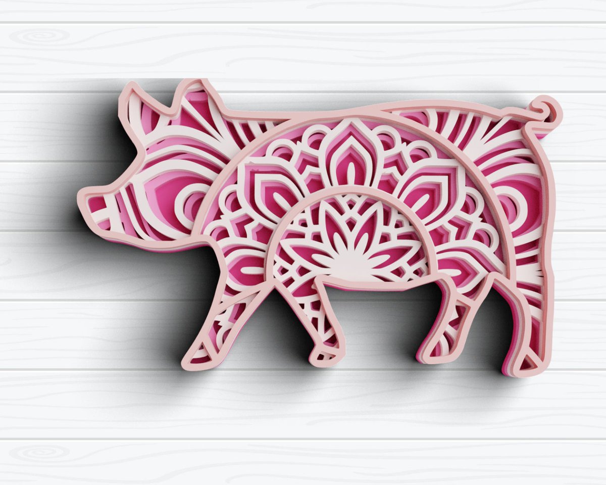 youssefgirgeis's tweet image. 3D Farm Animals SVG DXF Bundle - Pig Svg - 3D Mandala Svg - Layered Mandala Svg files for Cricut - DXF files for Laser
 #PigSvg #MandalaSvg #laser #dxf #3DFarm #LayeredMandalaSvg #Cricut #AnimalsSvgDxf #Rishasart #EtsySeller

👉etsy.com/listing/101041…