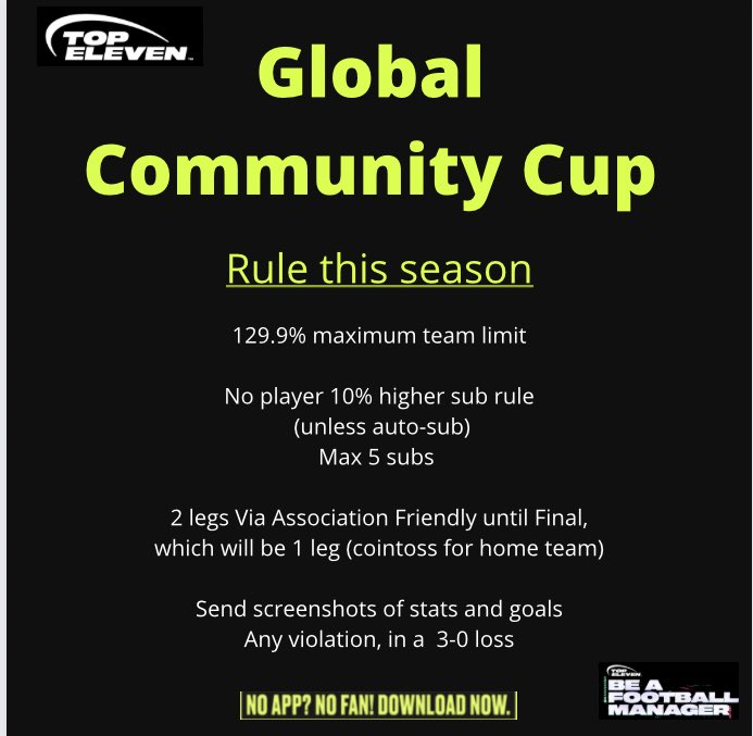 TopEleven Global Community tweet media