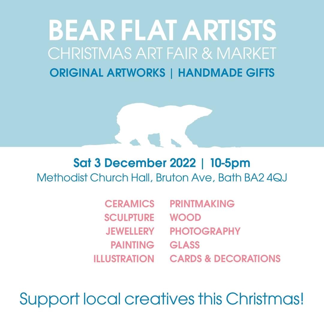We're so excited to be holding another Christmas Market with so many gorgeous handmade gifts to choose from. We're looking forward to seeing you all on Dec 3rd! 
#jewellery
#ceramics #paintings #prints #cards #photography <a href="/BathLifeMag/">Bath Life</a> <a href="/BathEchoWO/">Bath Echo | What's On</a> <a href="/TheBathMagazine/">The Bath Magazine</a> <a href="/TheBathGuide/">The Bath Guide</a>
