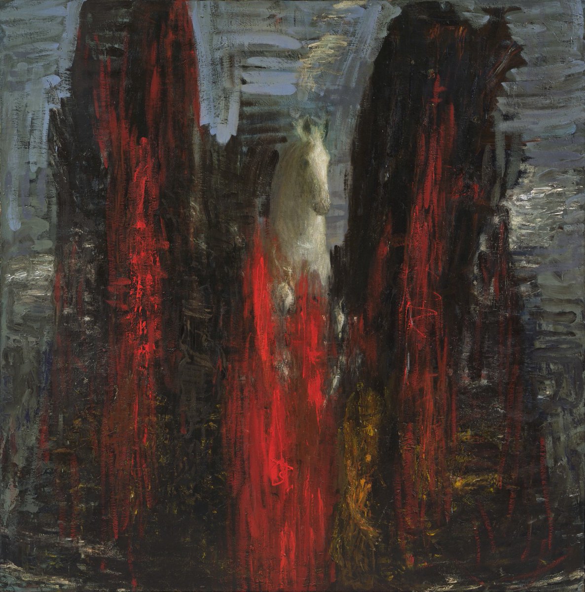 moma_paintings's tweet photo. Christopher Le Brun, Prow, 1983 #museumofmodernart #christopherlebrun https://t.co/QthgT9qn6P https://t.co/46d3KMXIIz