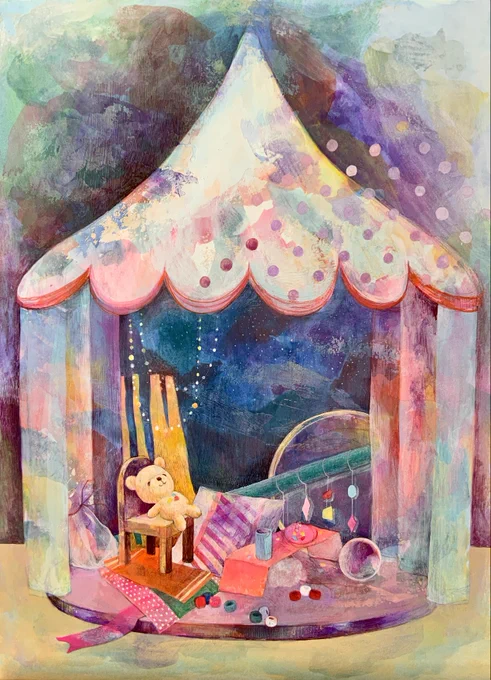 #私のくまを見て展 #絵描きさんと繫がりたい #illustration #ArtistOnTwitter #artwork 