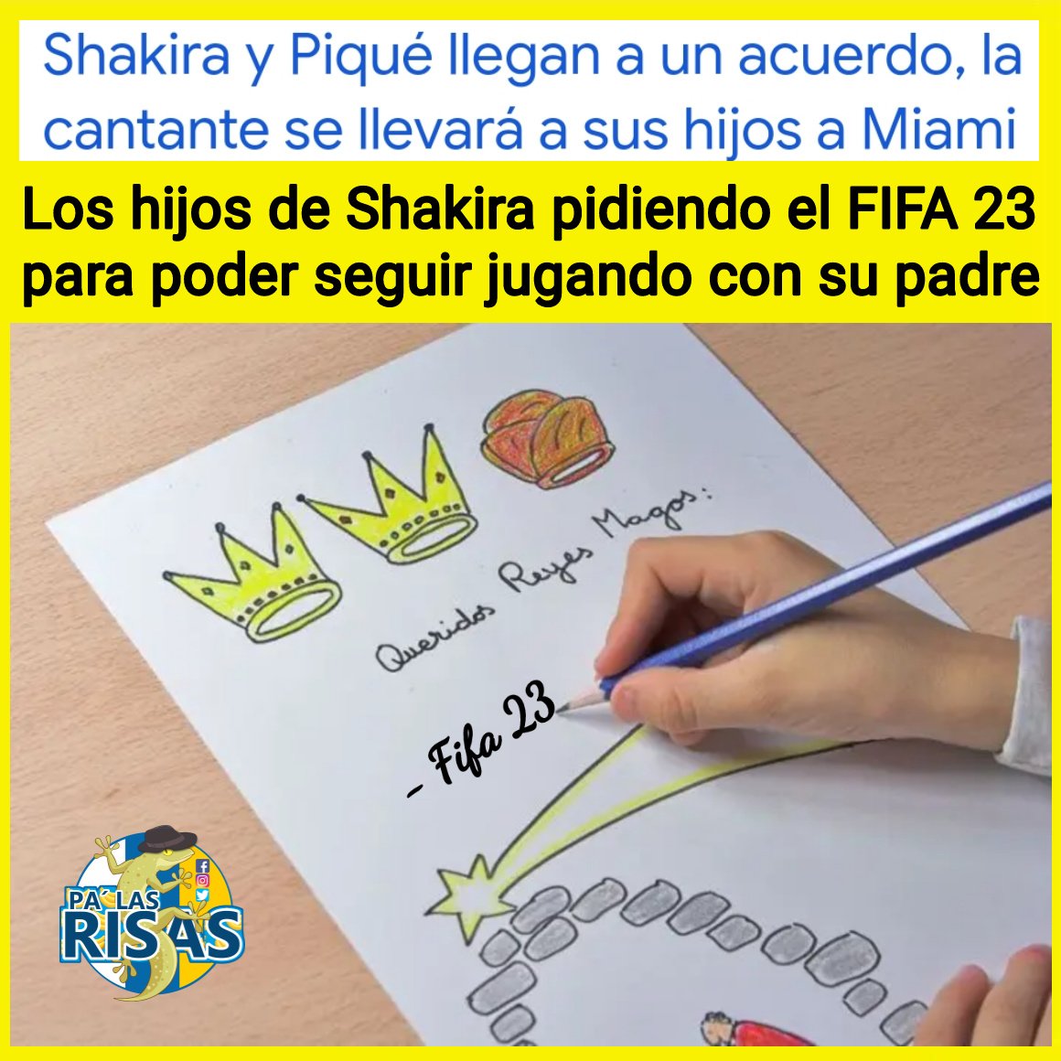 Está pasando... #Memes #Shakira #Pique #futbol