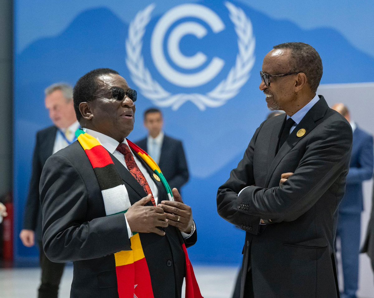 As always it was a privilege to see President <a href="/PaulKagame/">Paul Kagame</a> at <a href="/COP27P/">COP27</a>.

We march as a continent towards prosperity. Africa is united! 🇿🇼🇷🇼